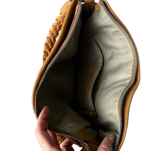 American Leather Co triple entry handbag - Picture 5 of 9